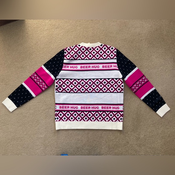 Unisex Beer Hug by Goose Island Ugly Sweater - Picture 2 of 4